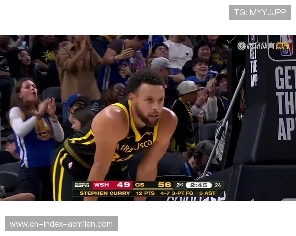库里连续大号三分命中,勇士场面热度提升